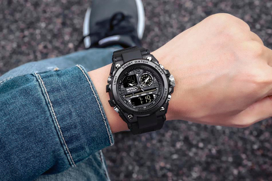 Reloj militar resistente al agua | Sanda ⌚️✨