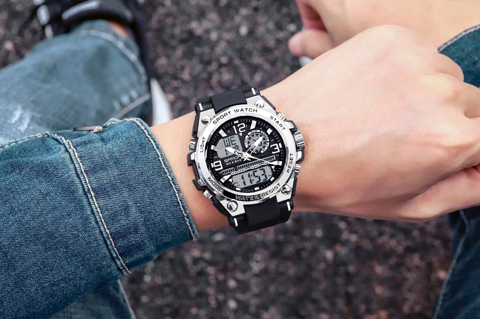 Reloj militar resistente al agua | Sanda ⌚️✨